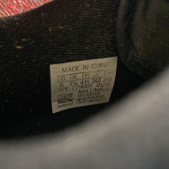 ADIDAS Men’s Multi Color Low Top Sneakers Size 8 - Picture 5 of 6